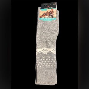 Gray Patterned Socks